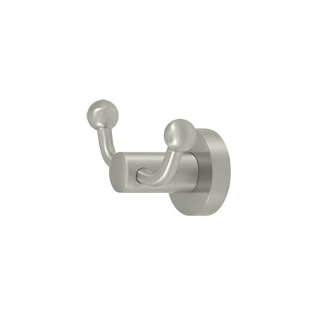 Deltana Double Robe Hook, Satin Nickel Finish, Nobe Series, 10PK BBN2010-15-XCP10